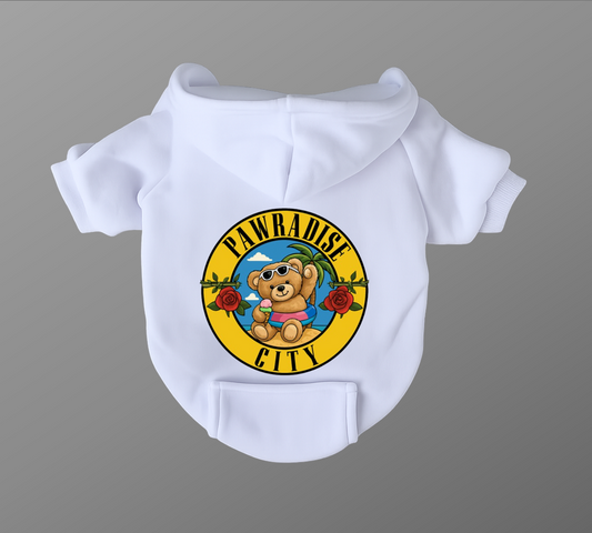 Pawradise City Dog Hoodie