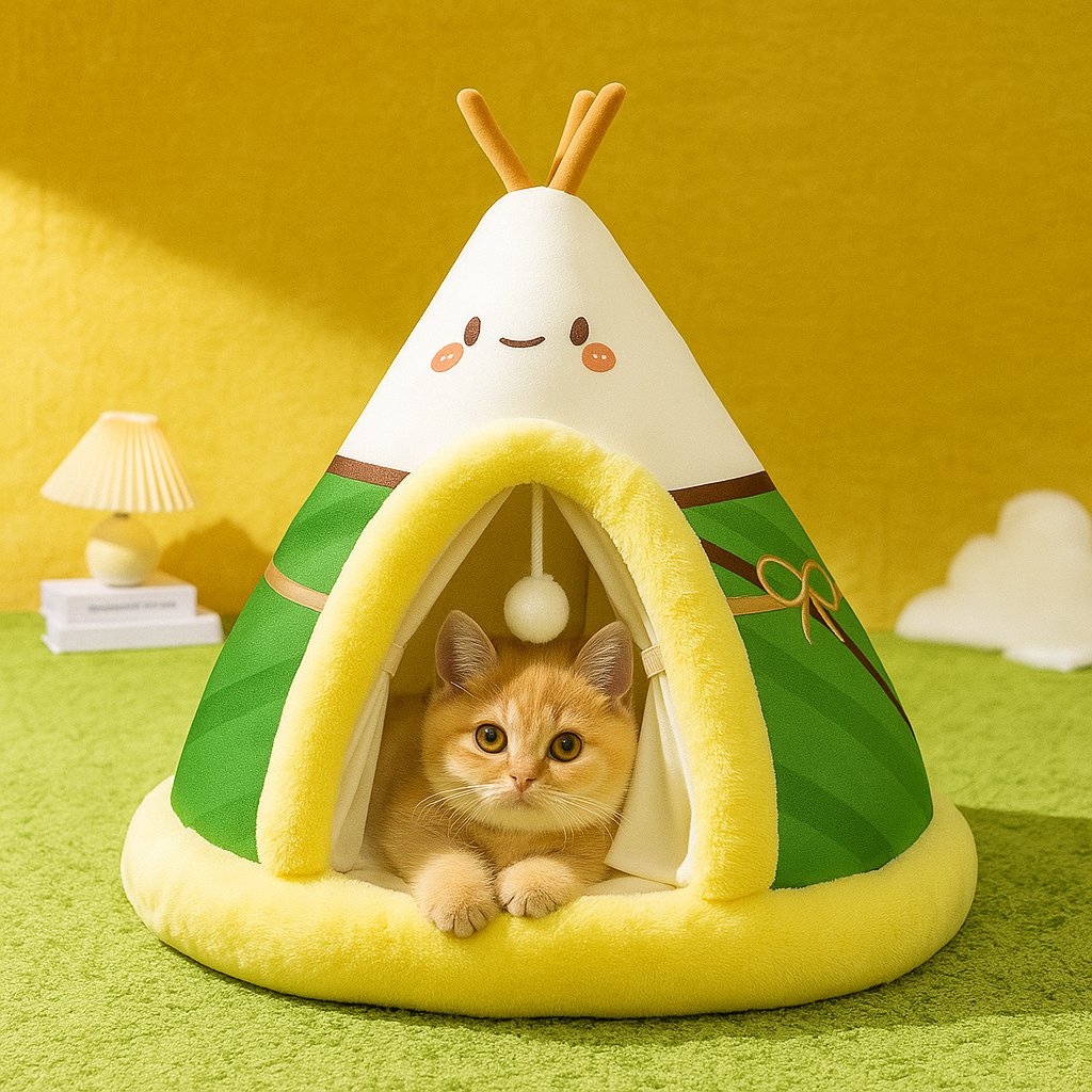 Smiley Teepee Pet Tent