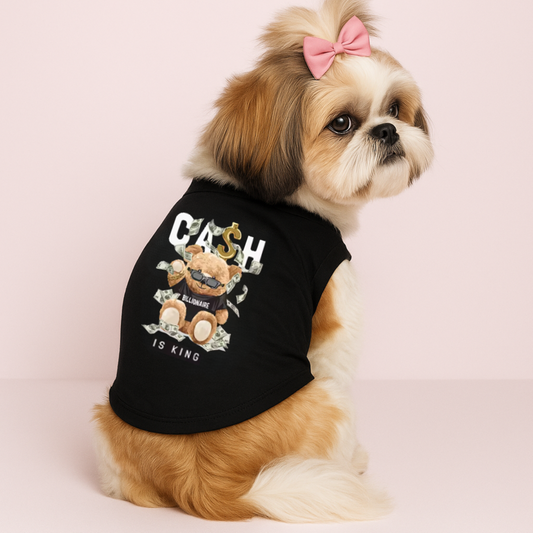 Cash King Dog Singlet