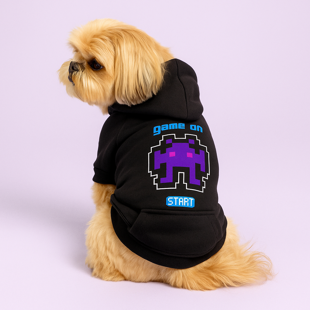 Game On Dog Hoodie