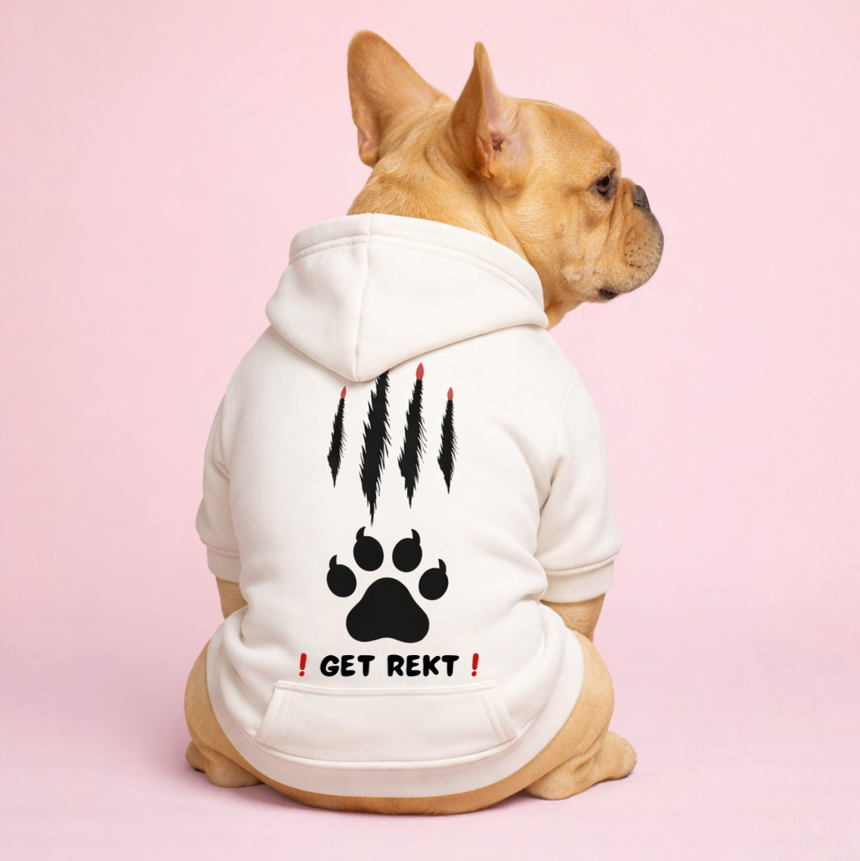 Get Rekt Dog Hoodie