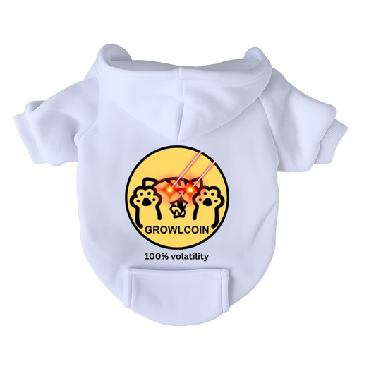 GrowlCoin Dog Hoodie