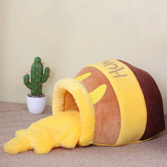Hunny Pot Plush Cat Cave