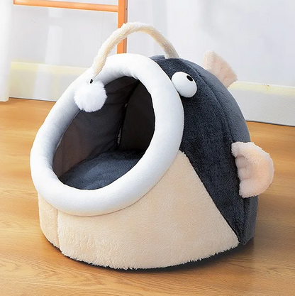 Lanternfish Plush Cat Cave