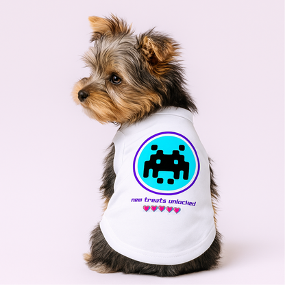 New Treats Unlocked Dog Singlet