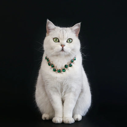 Belle of the Ball Faux Jewel Pet Necklace
