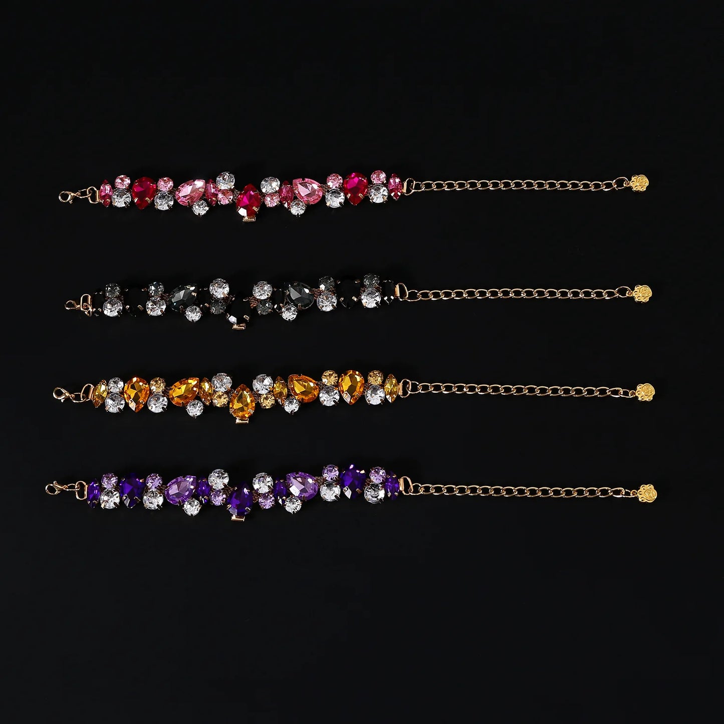 Stunning Rhinestone Adjustable Pet Necklace