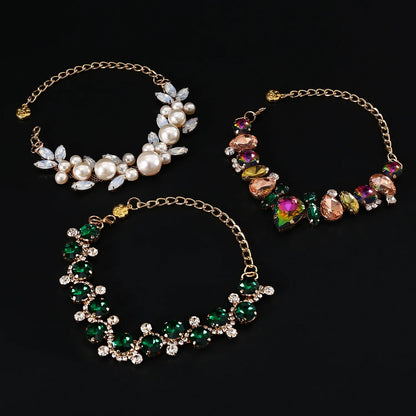 Belle of the Ball Faux Jewel Pet Necklace