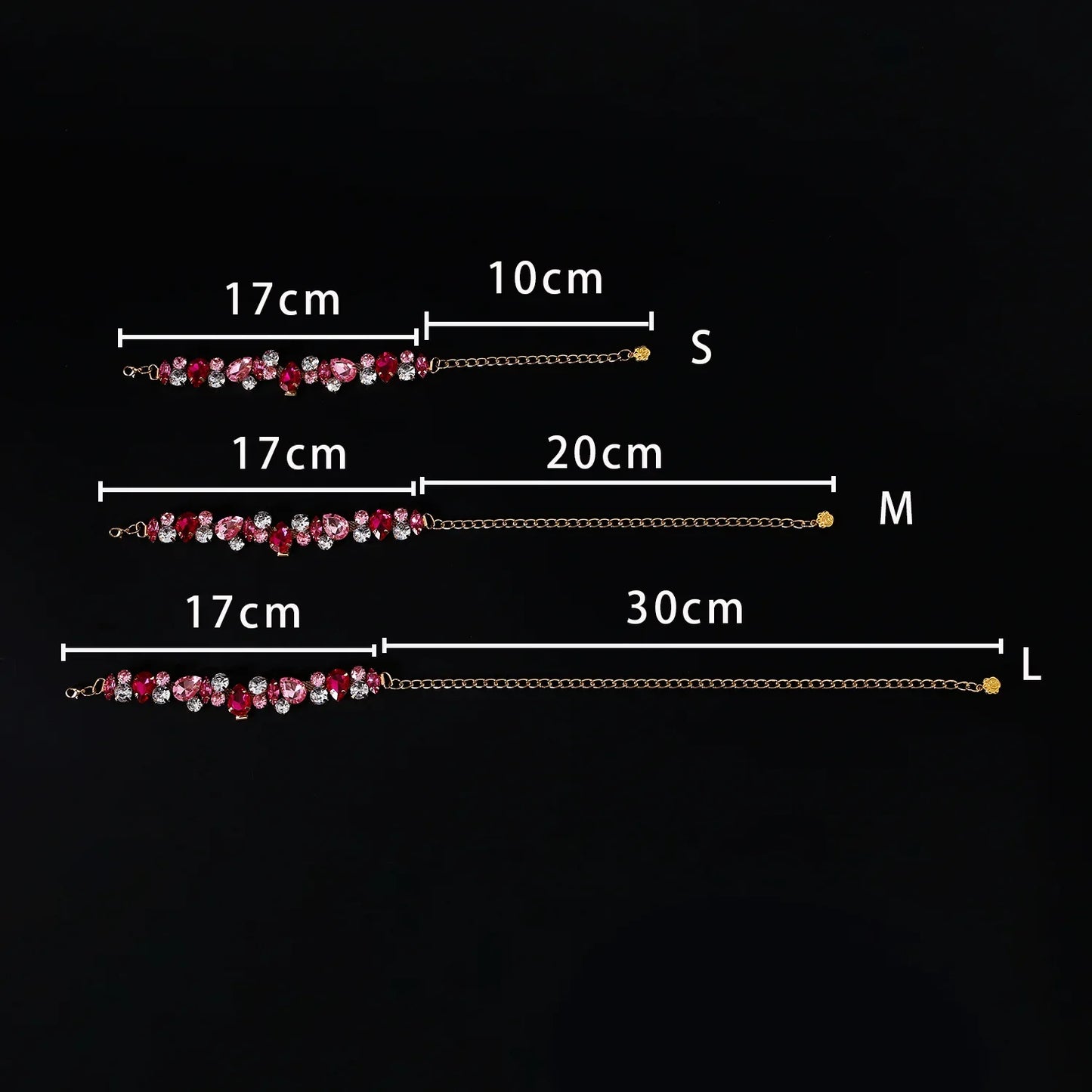 Stunning Rhinestone Adjustable Pet Necklace