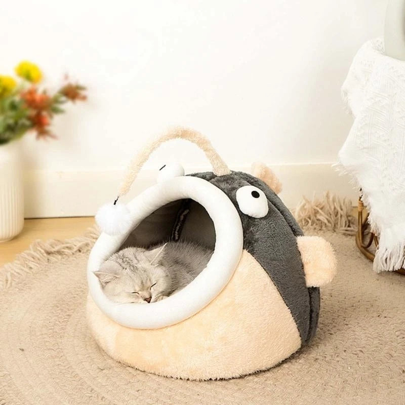 Lanternfish Plush Cat Cave