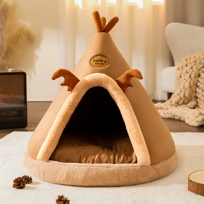 Reindeer Teepee Cat Tent
