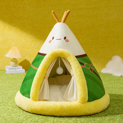 Smiley Teepee Pet Tent