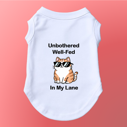 Unbothered Cat Singlet