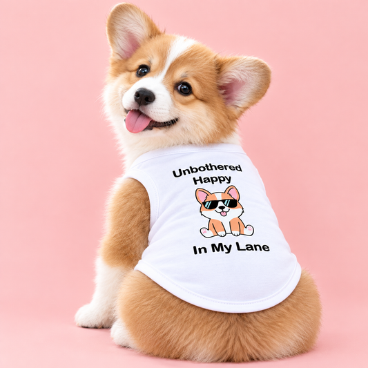 Unbothered Dog Singlet