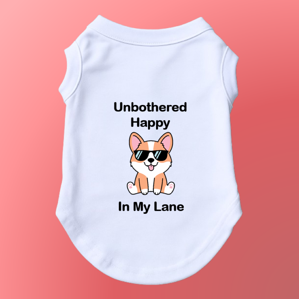 Unbothered Dog Singlet