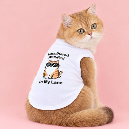 Unbothered Cat Singlet