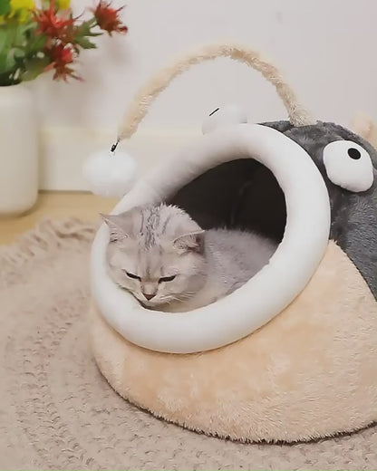 Lanternfish Plush Cat Cave